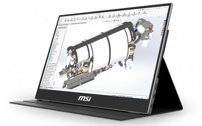 Tragbares MSI-Display für Laptops