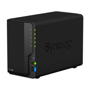 Synology-DS220+ Vorne Rechts