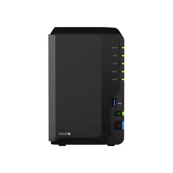 Synology-DS220+ Vorderseite